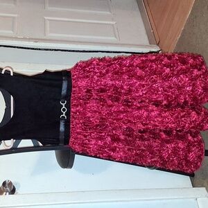 Adrianna Papell Kids Dress in Black and Red